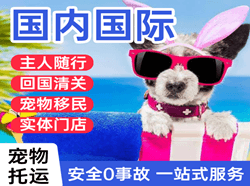 长春龙嘉机场邮寄国际宠物托运 【国